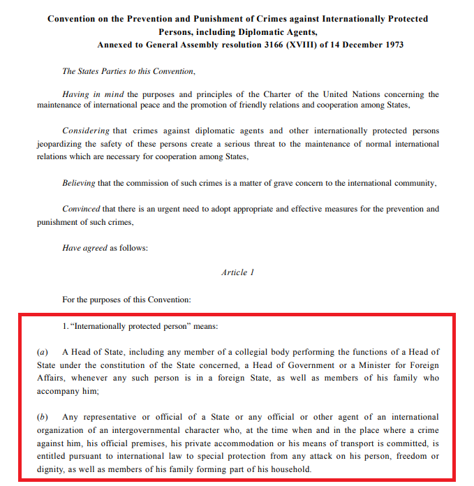 I doubt that a British prince would need to ask an American spy for advice.

This is the first time I have ever seen anyone claim that #AnneSacoolas has the same IPP status as a member of the British royal family.

@john1576 will be constantly repeating this claim from now on.