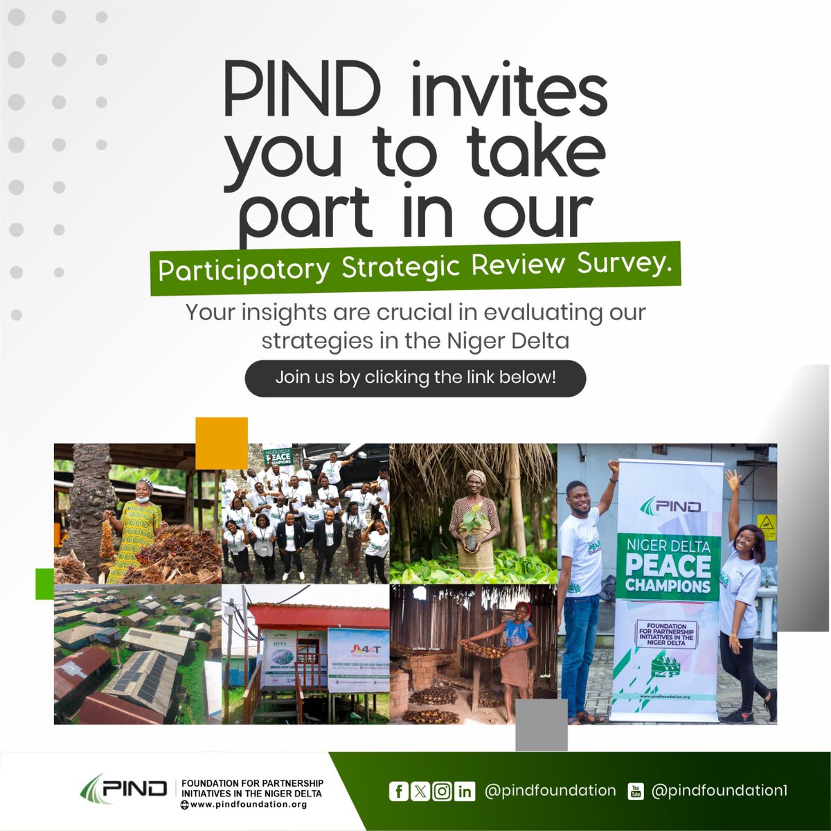 _NDLink's tweet photo. Every five years,  @PINDFoundation conducts a Participatory Strategic Review .The PSR guides PIND's new strategic direction, ensuring continued effectiveness and relevance in  their work. Follow the link👉https://t.co/OSzM7ObGKh to complete the survey.#PINDStrategy2029 #PINDPSR https://t.co/c1ihSKMLle