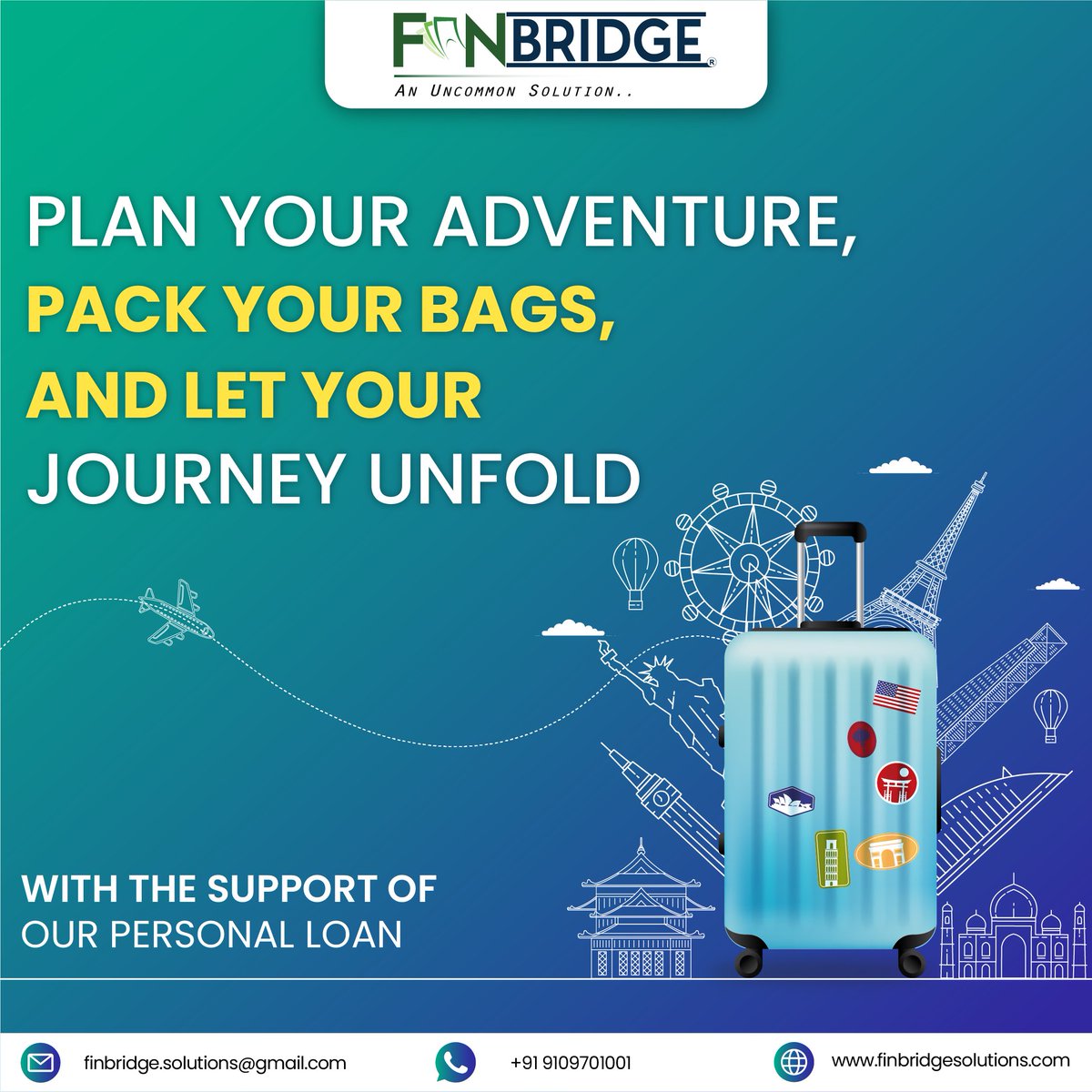 🤝With FinBridge's assistance, we can embark on an even more exciting journey ✈️ without financial 💵 worries holding us back.
#finbridgefintech #moreexcitingjourneyahead #growfinancially #enjoylife