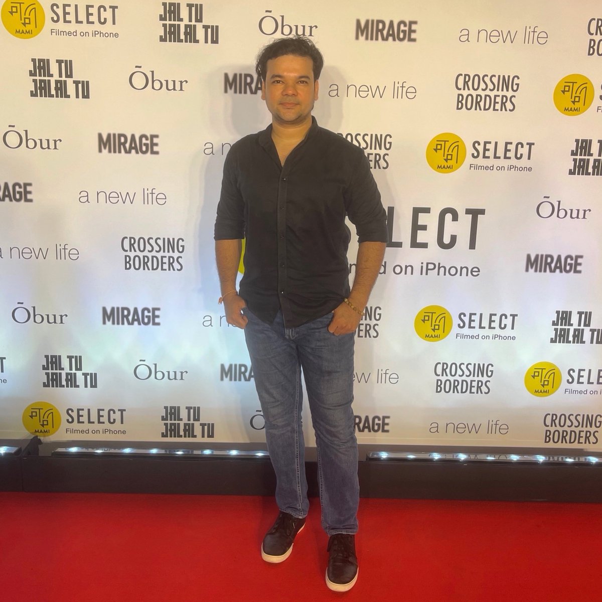 RED CARPET: Exclusive screening of MAMI Select: Filmed on iPhone, a new initiative by MAMI wherein 5 next gen filmmakers were given the platform to reimagine traditional cinematic conventions. 
#obur #mirage #jaltujalaaltu #anewlife #crossingborders #mamiscreening #suyashpachauri