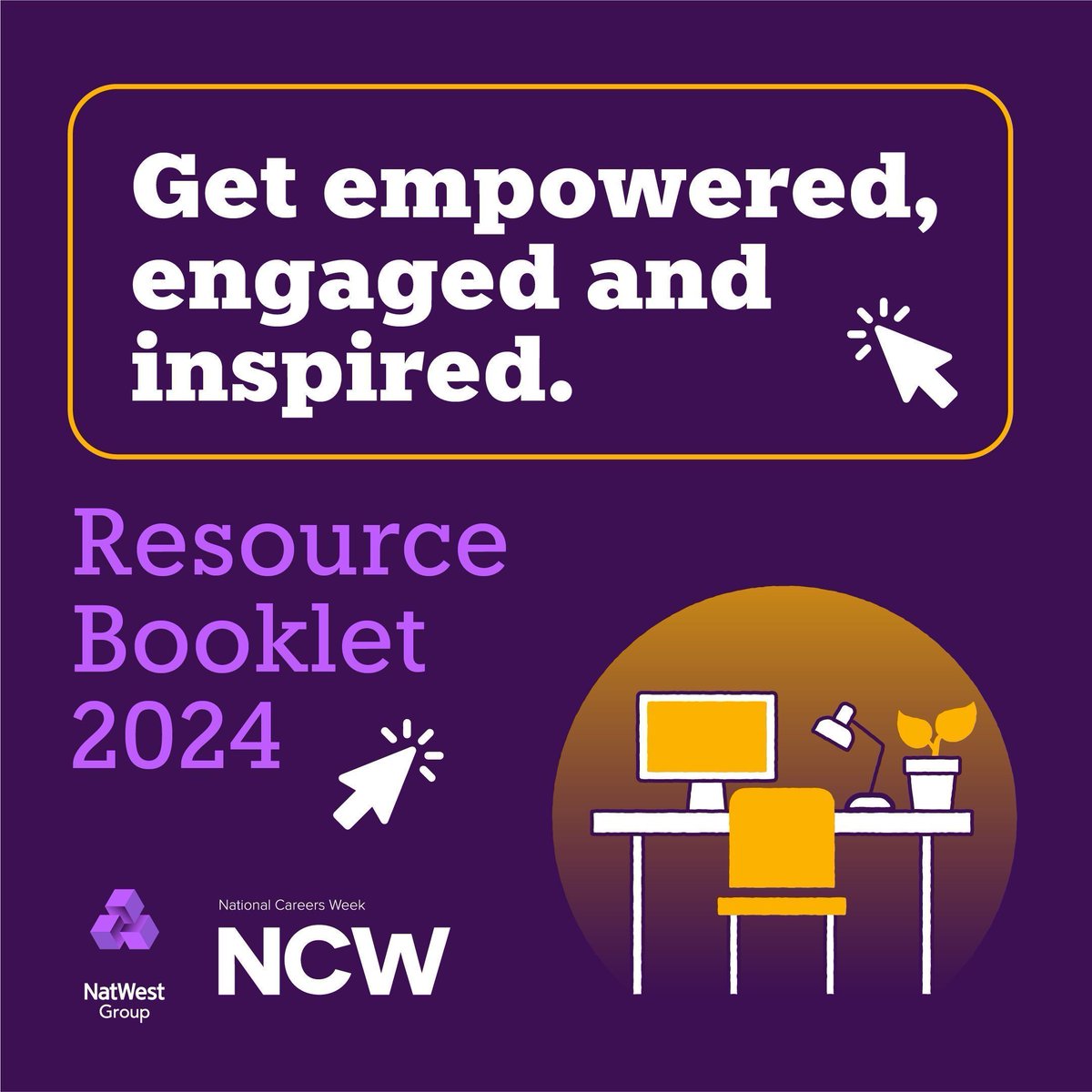 Resource Booklet still available and FREE to use throughout the year.
Click to select 🖱️
Download your resource ⤵️ 
Empower 💥 
Engage 👥 
Inspire 🗣️ 
buff.ly/3JqkcY4
#NCW2024