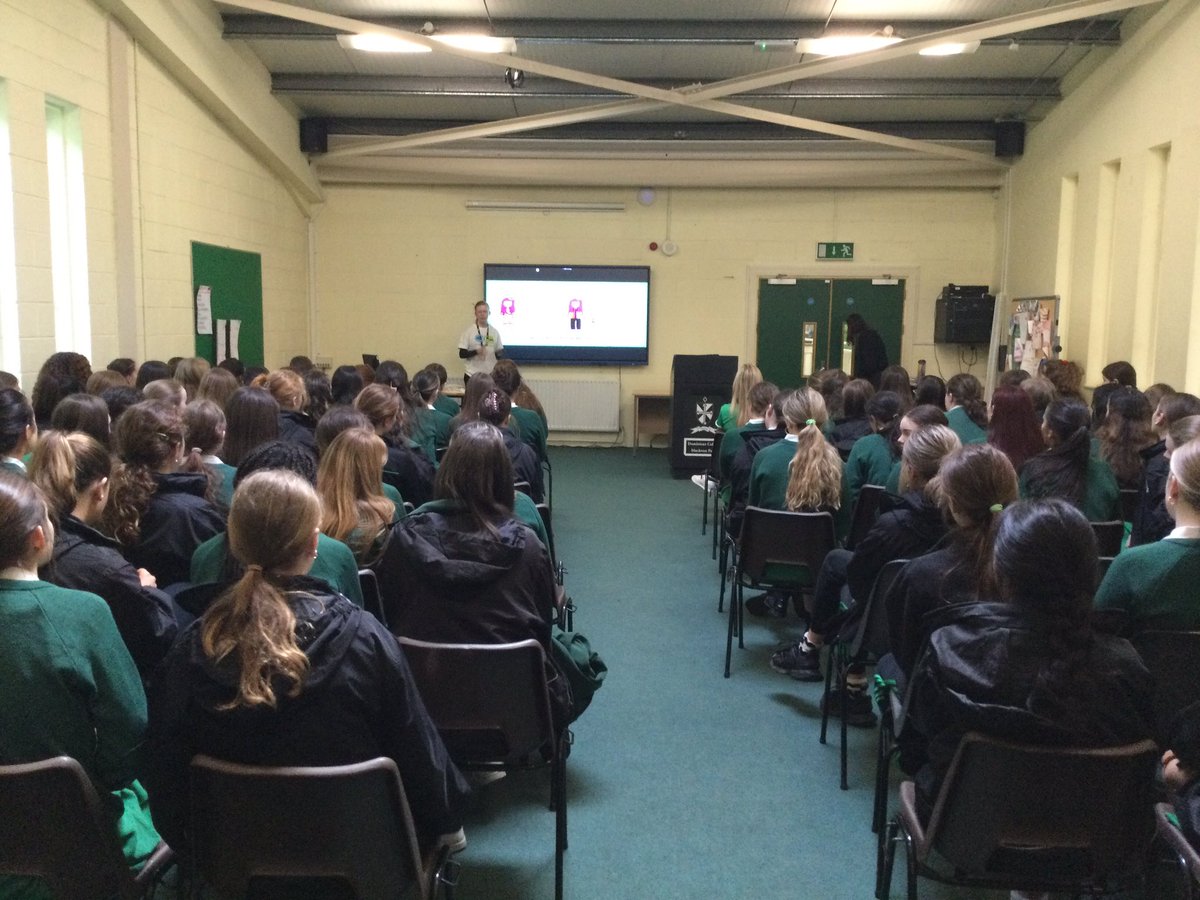 It’s Autism Awareness Month! We had the privilege this week of listening to an extraordinary 5th year student, Isabelle as she educated us about autism and the path it’s taking her in life! Thank you so much Isabelle! @lecheiletrust1 @AsIAmIreland #samechance #AutismMonthSayYes