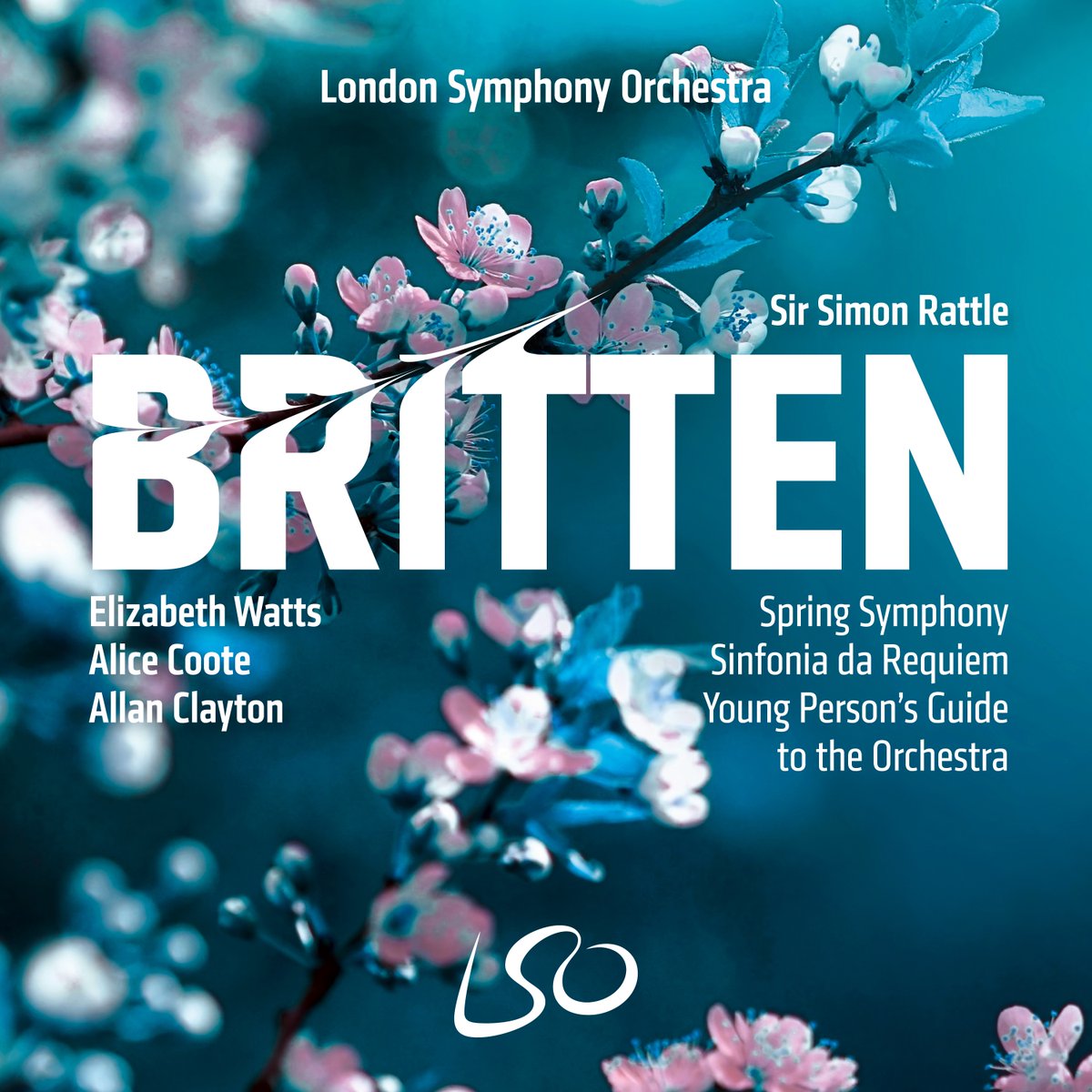 🌸 A symphony for the season 🌸 

Get to know Britten's Spring Symphony, alongside his powerful SInfonia da Requiem and the Young Person's Guide to the Orchestra. apple.co/Britten

Conducted by @SirSimonRattle, and with star singers Elizabeth Watts (@LizWattsSoprano),…