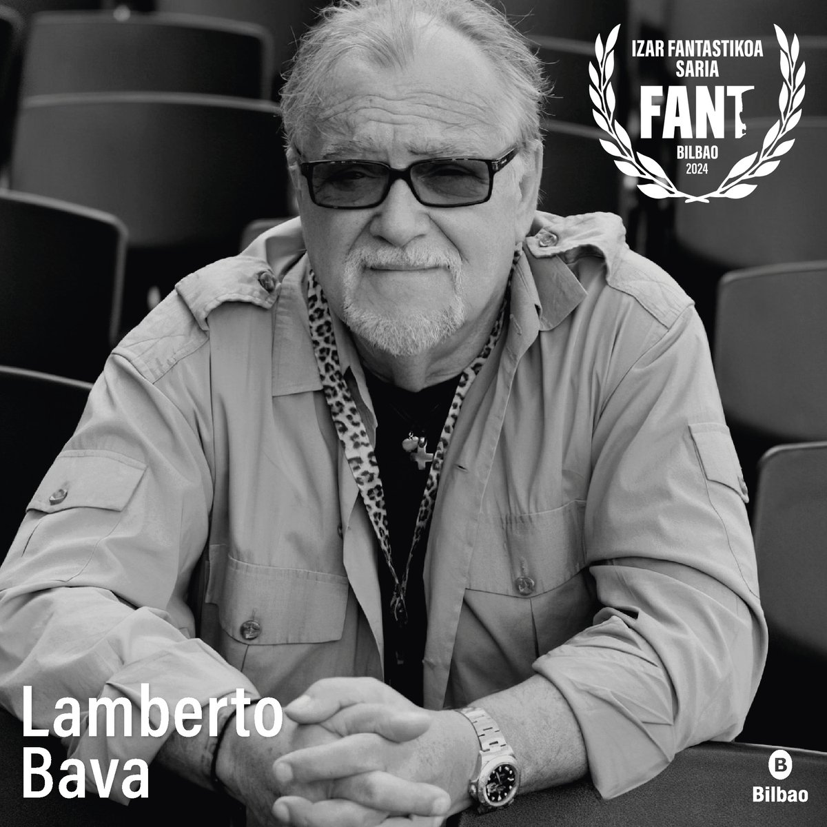 🏆 El segundo premio ESTRELLA DEL FANTÁSTICO de #FANT30 es para LAMBERTO BAVA ✨ Es un director, productor y guionista de cine italiano especializado en cine de terror y películas fantásticas. ❇️ Recogerá su galardón en la gala de clausura de #FANT, el 10 de mayo en la @salaBBK.