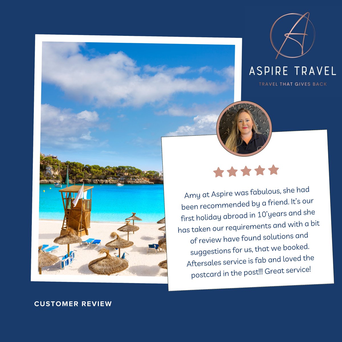 We've got that #FriYay Feeling 🎉

We just love to hear from our customers!

Keep them coming 📝📸📹

#AspireTravel #FeedbackFriday #Testimonial #Review #CustomerReview #Recommended #Recommendation #ReferAFriend #Referral #WordOfMouth