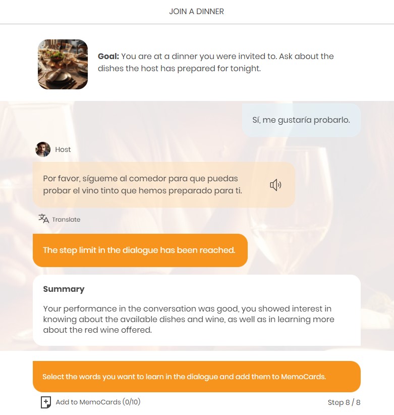 supermemo's tweet photo. MemoChat users, thank you for your feedback! We have improved the dialogue summary messages and continue to work tirelessly to enhance them.
#MemoChat #SuperMemo #AI #learningspanish #learninglanguages https://t.co/TXrRfM2cEs