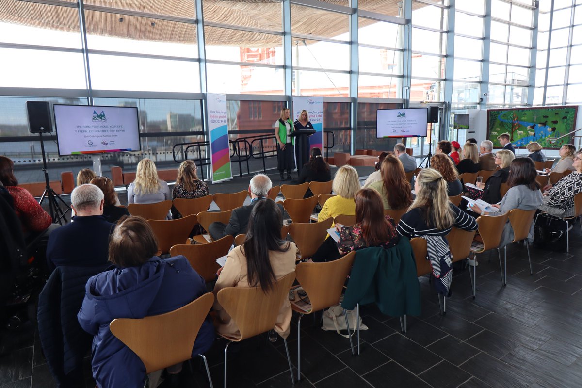 Care & Repair in Powys have been at the Senedd talking about the Mamwlad project, which supports older people in the farming community. Thank you @AgeCymru for organising, and to @MikeHedgesAM and @JBryantWales for supporting the event. crpowys.co.uk/mamwlad/