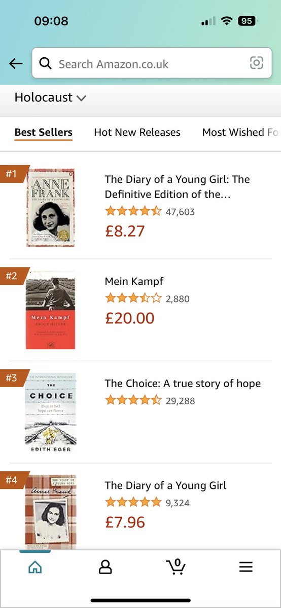 Why has this #Nazi propaganda suddenly reappeared on @AmazonUK (it was banned in 2020) and who is buying it? No 2 among these precious memoirs.