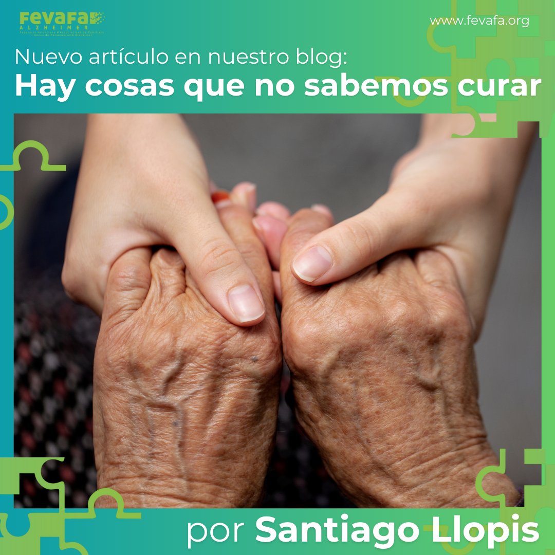 FEVAFAAlzheimer's tweet photo. ✍️ Nuevo artículo en nuestro blog: Santiago Llopis, presidente de FEVAFA, nos habla sobre vejez, edadismo y la importancia de los cuidados ante las enfermedades que no sabemos curar. ¡No te lo pierdas! 👉 https://t.co/OR6RiX9KUt 👈 #FEVAFA #fevafaalzheimer #Alzheimer https://t.co/dGnxSjdKQk