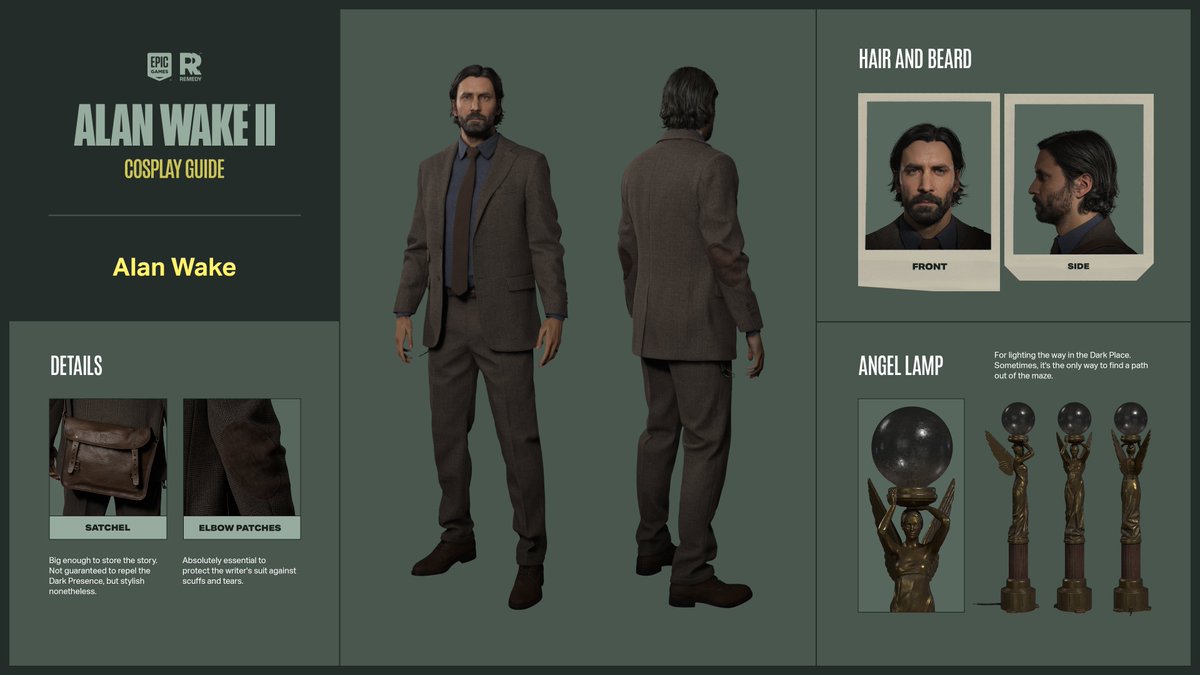 Ever wanted to coplay Alan Wake, knit Saga's sweater or maybe you just want a cool Alan Wake 2 desktop background? Well, we've got you covered with our Alan Wake 2 fankit! Get the Alan Wake 2 fankit now for free: alanwake.com/wp-content/upl…