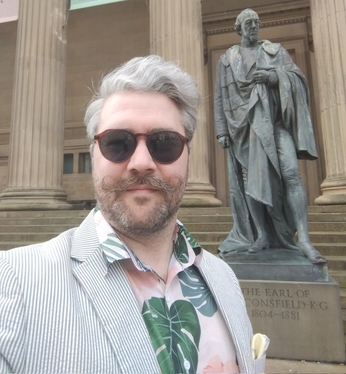 DanJTPitt's tweet photo. #PrimroseDay
Benjamin #Disraeli (1804 - 1881)
⬇️ Originally spelt D'Israeli but droped the apostrophe in 1822
👖Partial to velvet trousers
📙 Published around 15 books
👑 Turned down a death bed visit from Queen Victoria because she would only ask him to send a message to Albert https://t.co/SdzY2Dg7kC