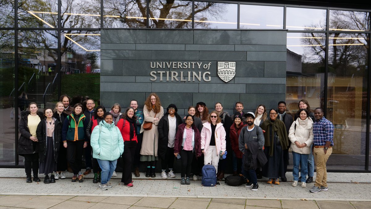 sgsah's tweet photo. Day 3 (April 17th) of the @BCScotland SGSAH #EARTHScholarship2024 programme was held at the beautiful @StirUni campus &amp; @stirlingcastle 🌎🏰  

The Scholars engaged in a fascinating seminar held by @clemhoffmann on the Political Economies &amp; Value Chains of the Environment ☕️ https://t.co/PiWVtwLTDj