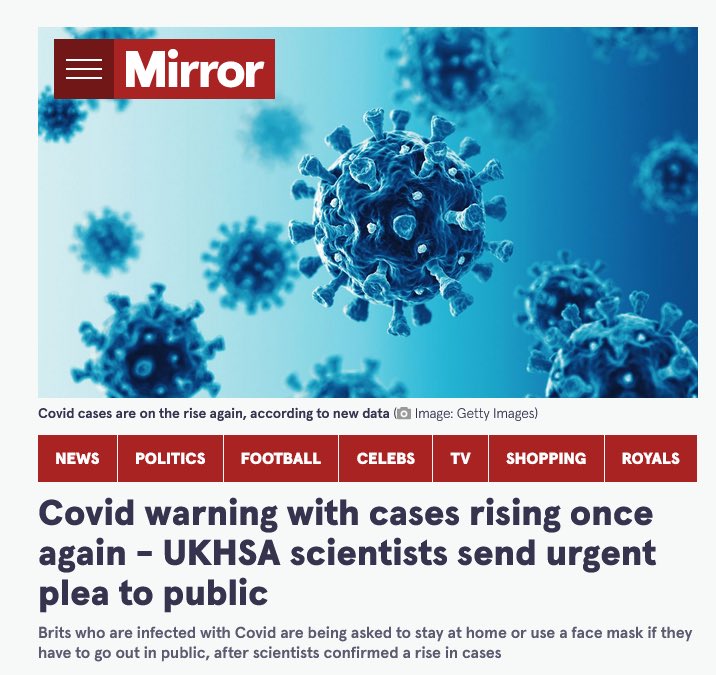 Until “officials” accept the responsibility of public health lies with them, and not the individual, this pandemic will never end.

Covid is airborne. All governments need to make indoor spaces safe, especially in healthcare and schools.

#CleanAir #CovidisAirborne #Schools #NHS