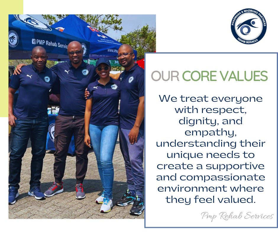 Recognizing the vulnerability and specific needs of our clients, our goal is to create a compassionate and understanding environment. . . #physiotherapy_world #friday #FundaFriday #corevalues #MedicalProfessionals #medicalpractice #healthychoices #HealthyLifestyle #rehab #medical