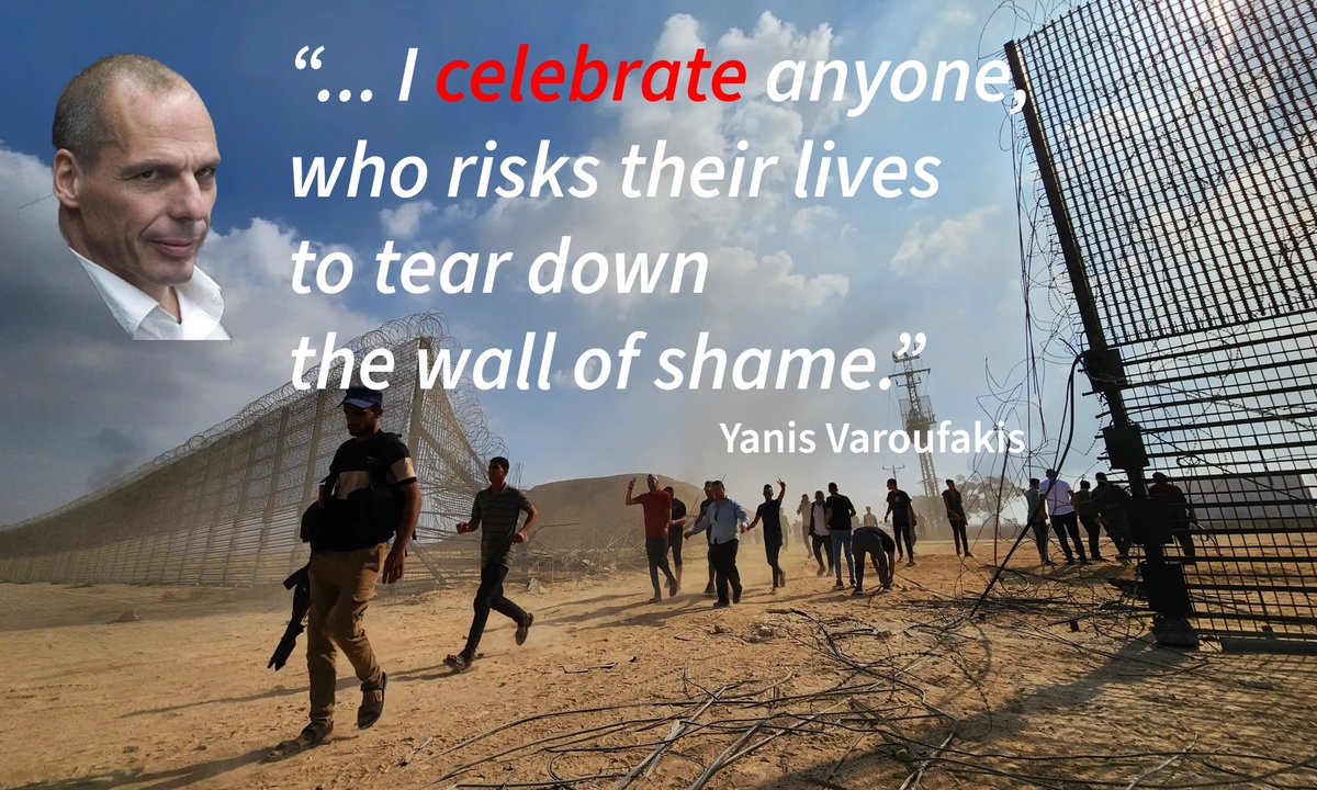 Meet <a href="/yanisvaroufakis/">Yanis Varoufakis</a>, hapless former finance minister, poster-boy of the ultra-left and the gauche caviar and currently invited by <a href="/WienFestwochen/">Wiener Festwochen</a> to play a role in this year's festival. In his own words, he celebrates "anyone who risks their lives to tear down the wall of