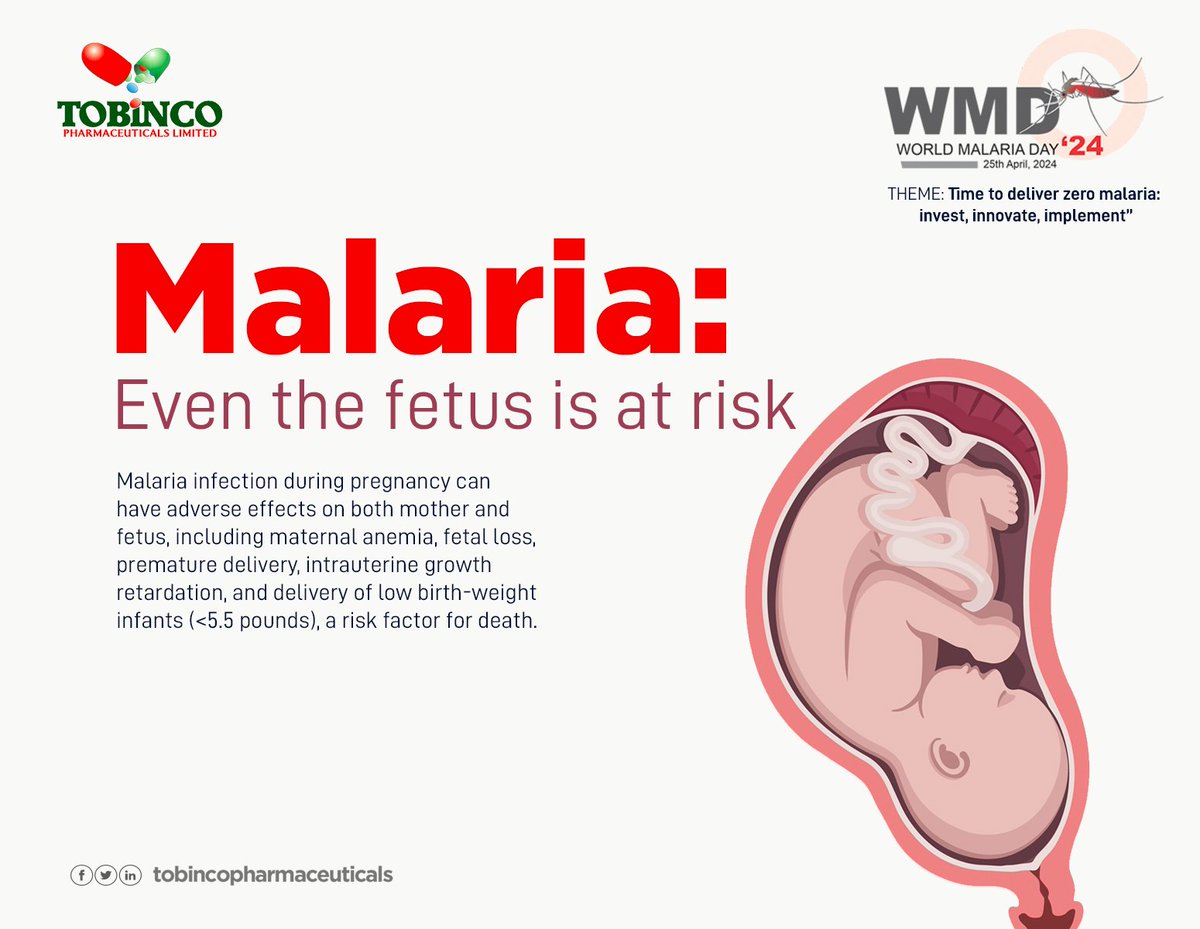 #WorldMalariaDay Even your Fetus is at #Risk 

#malaria #mosquitos #fever #getwellsoon #HenryFitz #pharmacare #MalariaPrevention #MalariaAwareness
