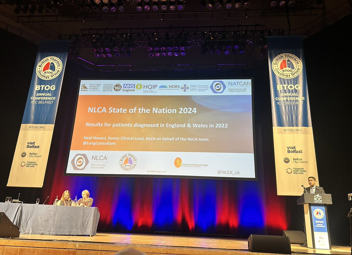 ⭐️ <a href="/LungConsultant/">LungSpecialist</a> presenting the results of NLCA State of the Nation 2024 at <a href="/BTOGORG/">BTOG</a> in Belfast ⭐️