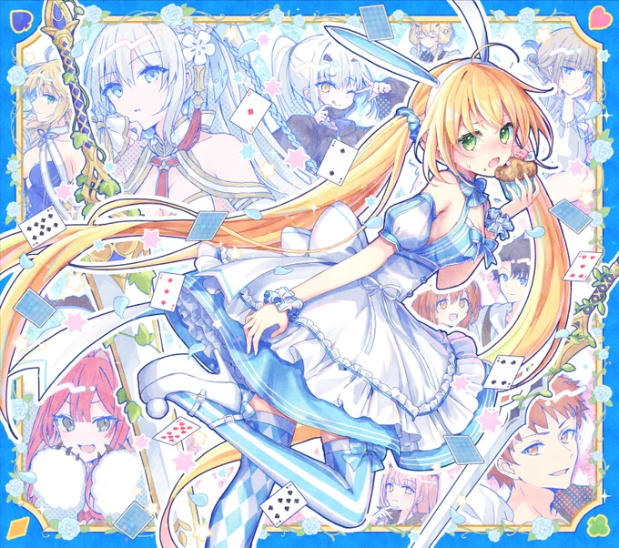 不思議の国のアルキャス#FGO #アルトリア・キャスター 