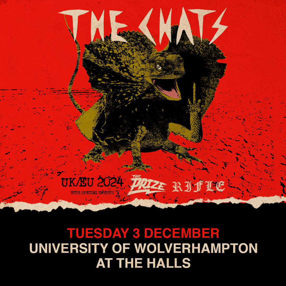 #AXSONSALE 🌸🎸 Australian punks @thechatsband have announced a UK tour with special guests The Prize and Rifle! They play @TheHallsWolves on the 3rd December!

⏰ Tickets are on sale at 10am
🎫 w.axs.com/Xxim50RhUxQ