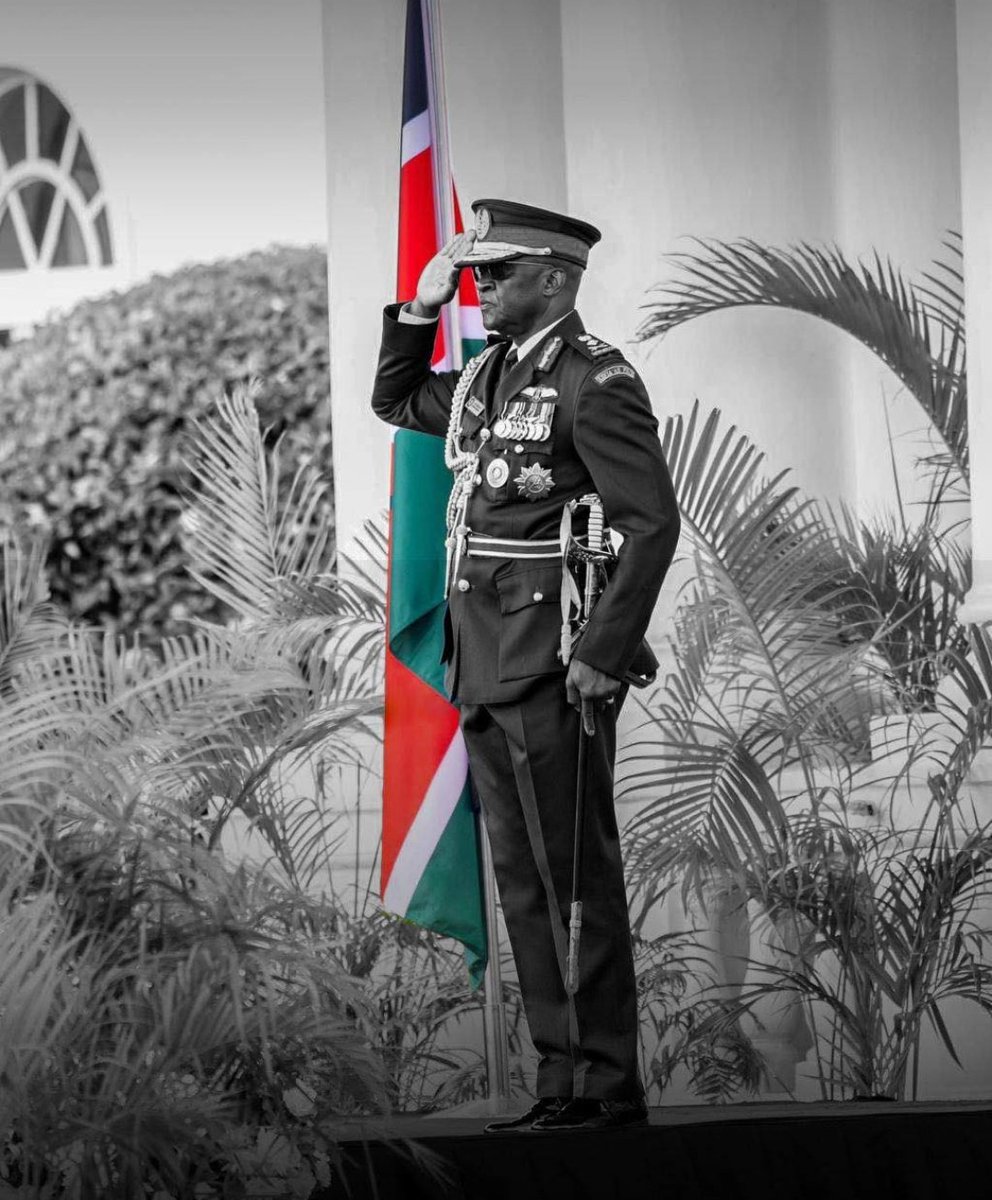 General Ogolla to be buried on Sunday. May God give family strength.