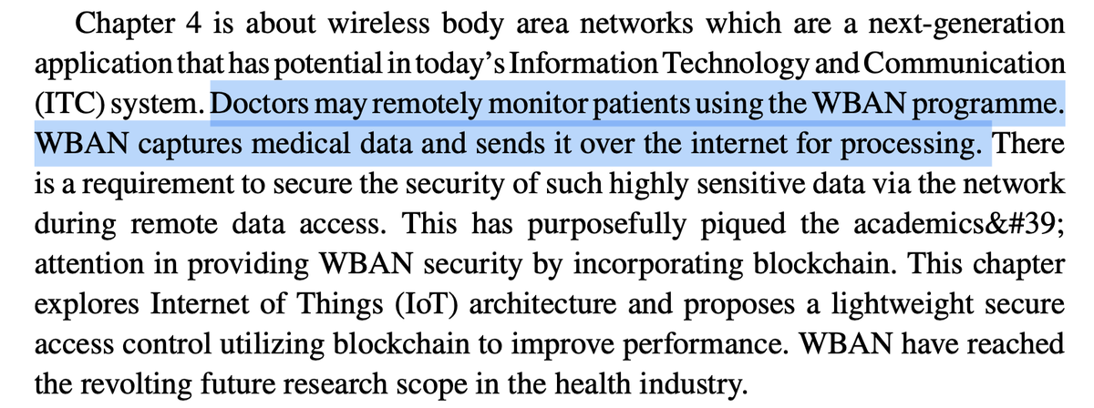 CorinneNokel's tweet photo. Deployment of #IoNT into the Human Body
#SmartPatient
'The human body has enough room for many different nanonetworks, each of which may have a different purpose.'
#MedicalBodyAreaNetwork
#IoNT
#NanoBiosensors
#WirelessBodyAreaNetwork
IEEE 802.15.6
https://t.co/MGoGmemtDm https://t.co/qMjfFW0I8Z
