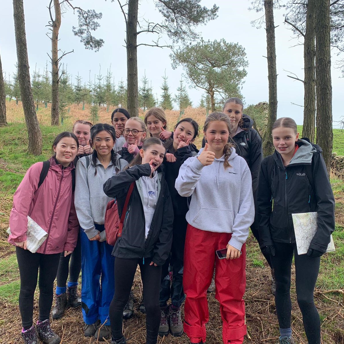 Our second batch of Bronze @DofE candidates from Skipton Girls High School out on their training walk this week. #lupinedofe @DofENorth @yorkshire_dales @skiptongirls