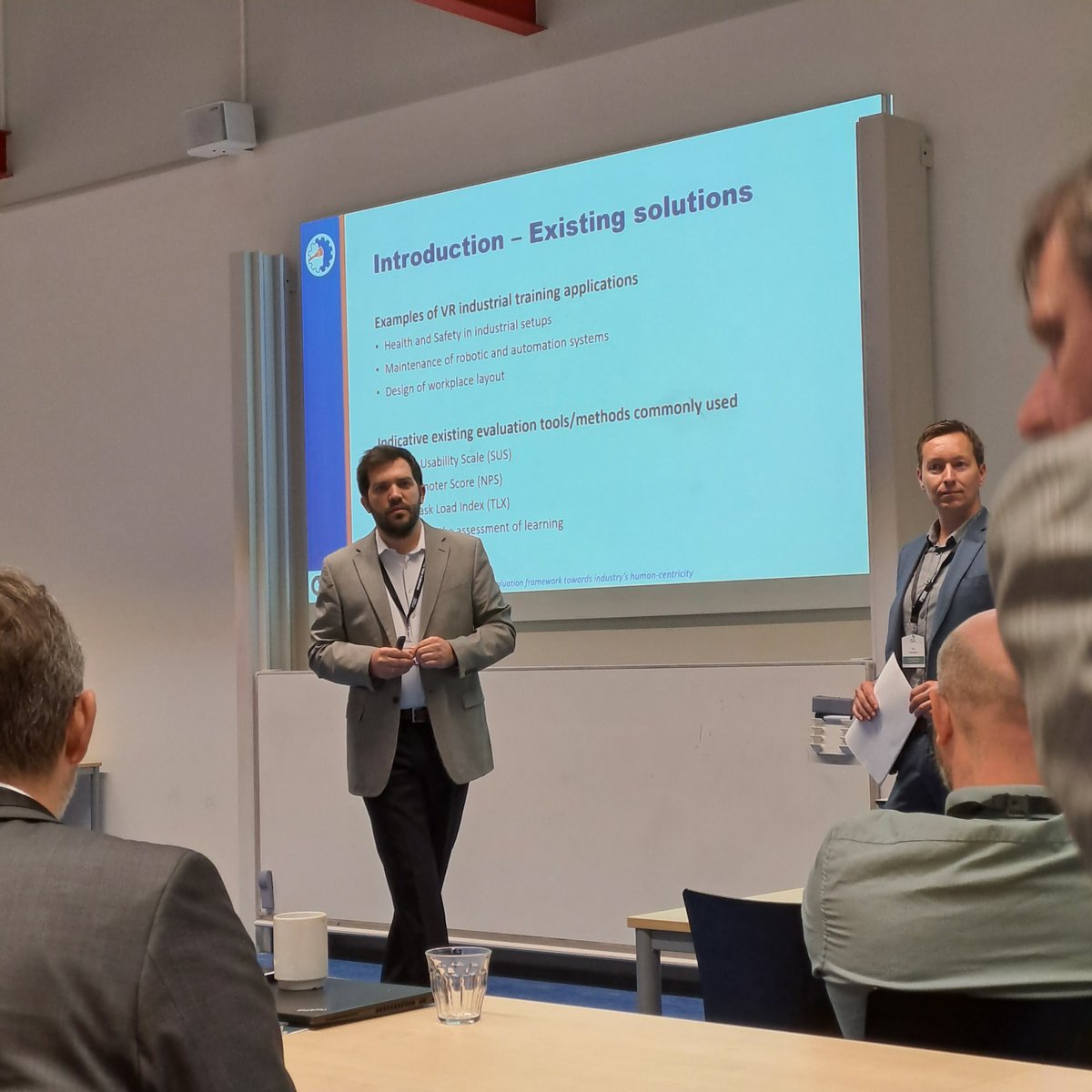 MasterXR_EU's tweet photo. At MASTER we prioritize dissemination, especially during the current Open Call.

Last week in the A &amp;R Expo Athens  @LMSUPATRAS &amp; @TFCC_  were presenting MASTER’s Open Call to the Greek #XR &amp; #Robotic  industry.

Our PC followed that with a presentation at CLF2004 NL, this week! https://t.co/NhGaGMu3ks