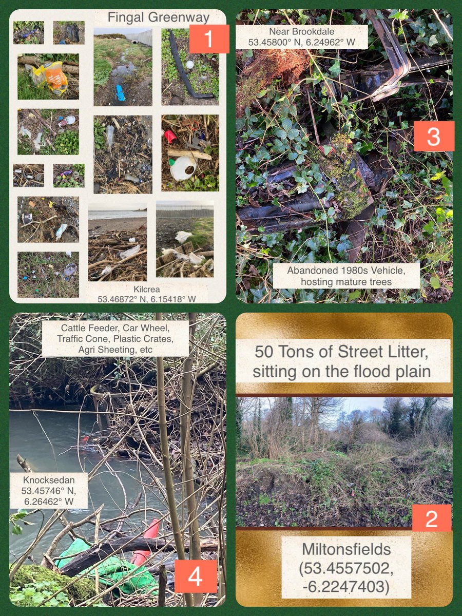 It’s a 220 acre Park in Swords

Really beautiful, wooded

But it does NOT have any qualified & dedicated:

- Horticulturalists

- Biodiversity Officers

- Park Wardens

- Maintenance Crew

Plastics & Toxins going out to sea, every single day. 

#5MoreYrs of this❓🤔