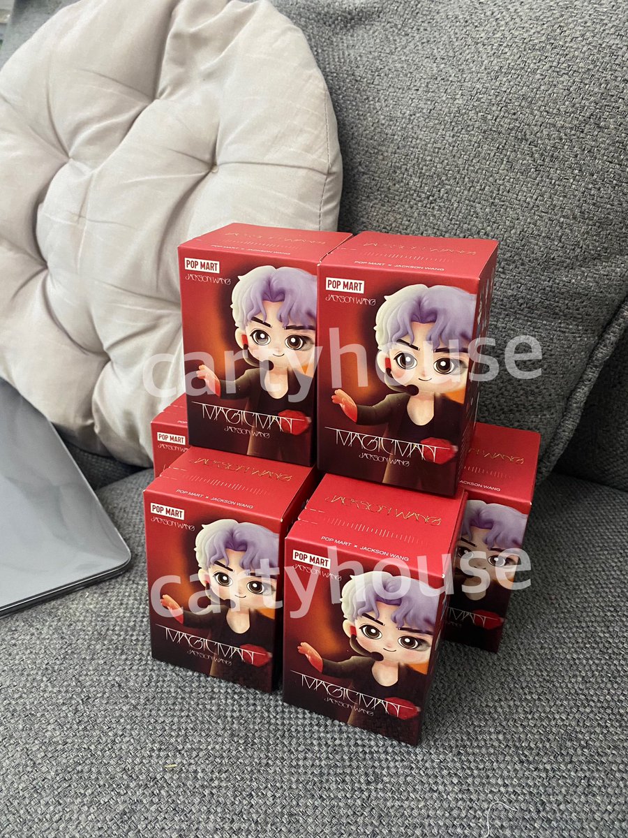 Popmart X Jackson MAGICMAN
กำลังเตรียมส่งกลับไทยแล้วน้า 

— ราคาจุ่มละ 550฿ ส่งฟรี📦 

📍รอสินค้าถึงไทยประมาณ7-10วันค่า
#PopmartxJacksonWang 
#JacksonWang #ตลาดนัดpopmart
#POPMARTTH