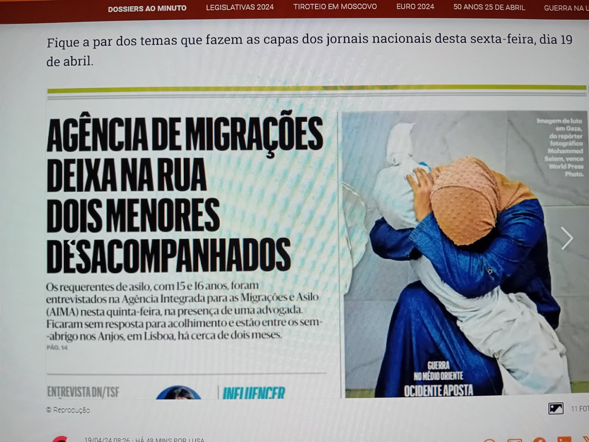 🚨♨️ AOS TARADOS QUE APOIAM A IMIGRAÇÃO ‼️

✅️Entram em Portugal MENORES que estão a viver NA RUA‼️

- Vêm colmatar os postos de trabalho e comparticipar para a SS⁉️

- Ou virão engrossar fileiras na prostituição infantil e respectivo tráfico!??