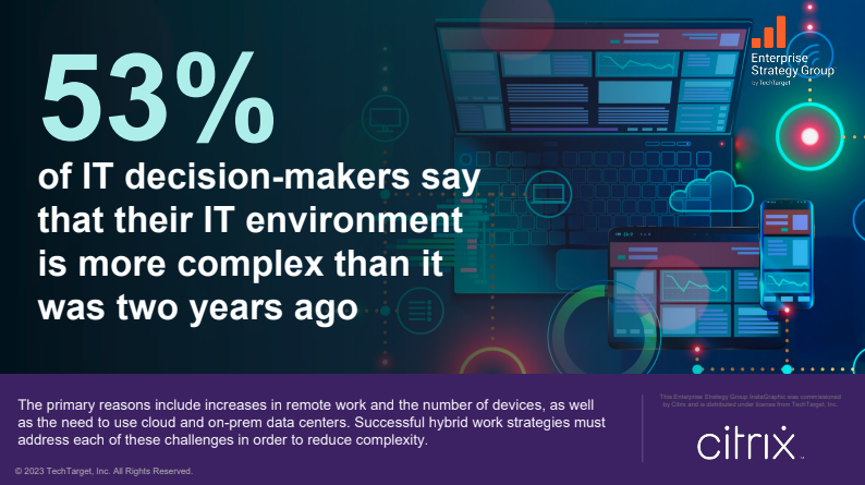 If your business supports #hybridwork, chances are your IT environment has become more complicated. Check out this report to see how others are using #DaaS to improve the hybrid user experience. spr.ly/6013bP9Jh #Citrix