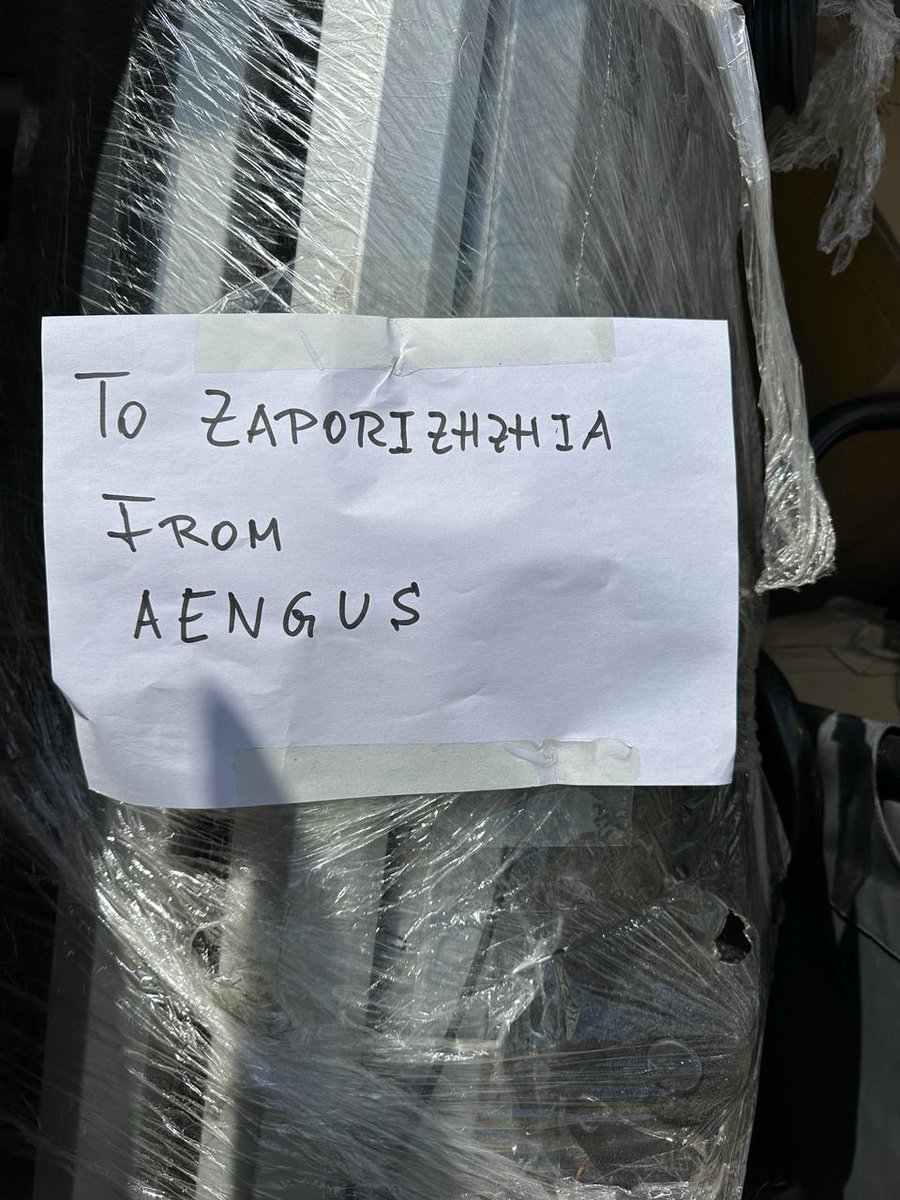 Everyone involved take a bow!
To the people in Ireland who donated the equipment.
To the lads @HelpHealUkraine who loaded it.
To the donors who financially helped deliver it.
To @PeelTheFern for assembling it & (Whats the name of the hospital in Zaporizhzhia where we left it?)…