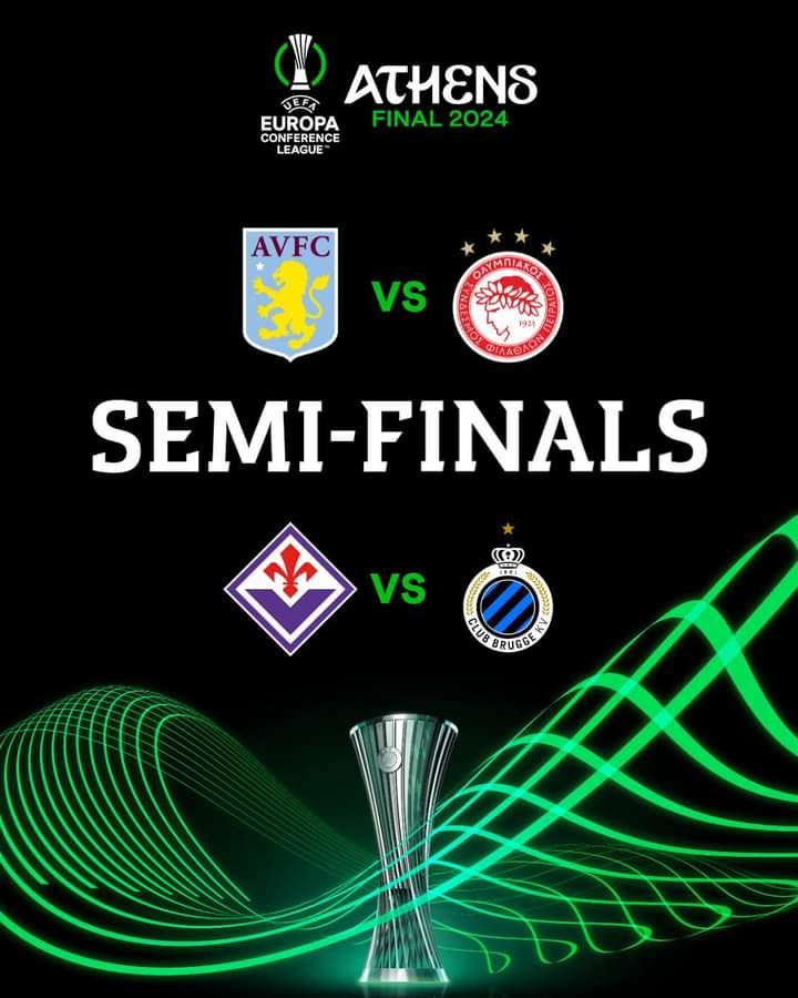 The UEFA Europa Conference League semi-finals are set ✅ | Road to Athens 🇬🇷

#UECL