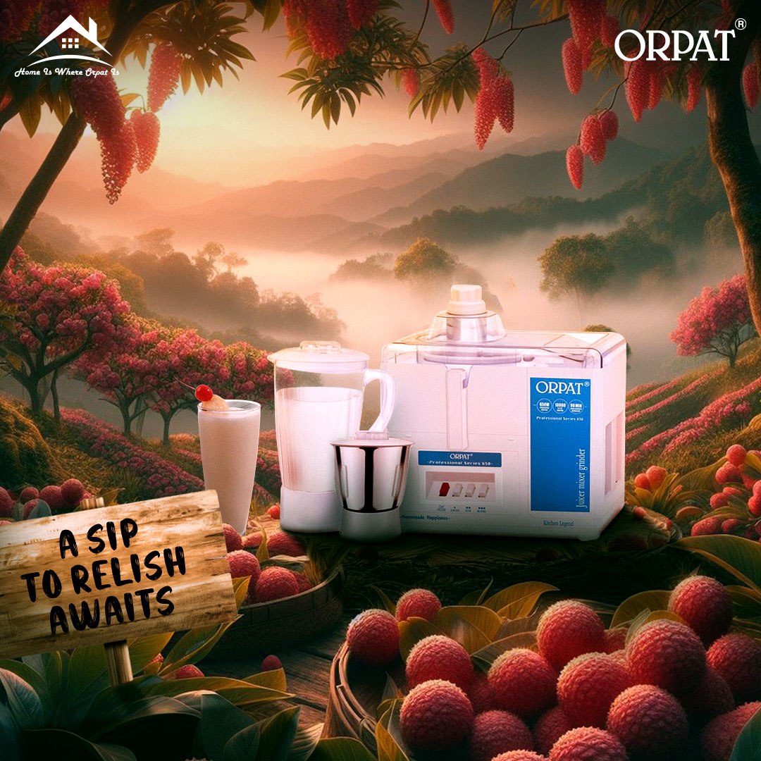 A sip to relish awaits. Whip up your favorite summer drinks with the Orpat's Kitchen Legend Juicer Mixer Grinder. orpatgroup.com #Orpat #OrpatGroup #summerdrink #SummerIsHere #SummerRecipes #summerdrinks #beattheheat