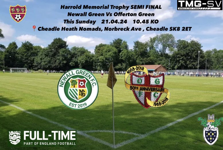 This Sunday

Harrold Memorial Trophy Semi Final

Vs Offerton Green