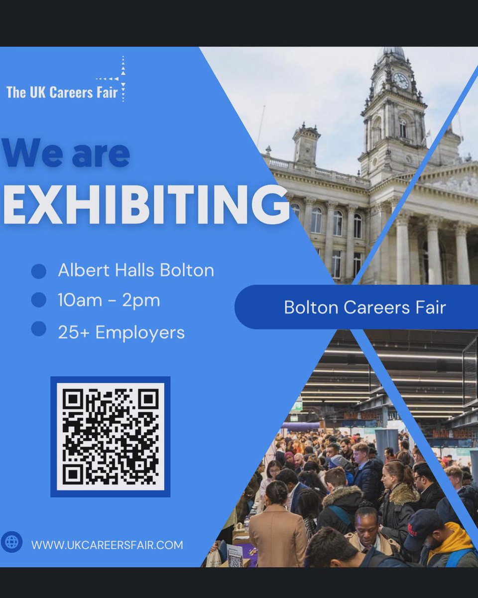 We will be there! Please visit our stand to find out more information on employment opportunities available within our Trust schools @official_BSCA @Bury_CE @StCathsHorwich @CanonSlade @SJCES @TrainingTTLP #lifeinallitsfullness