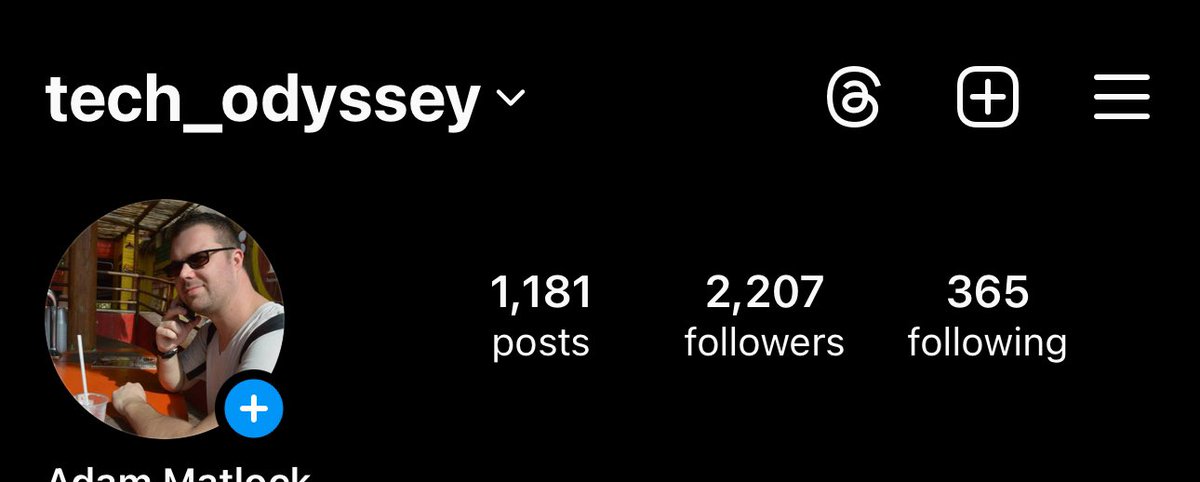 Crazy… I finally made it over 2,000 IG followers 😂 it feels so insignificant but hey, I’ll take it. Feel free to follow me on the gram: instagram.com/tech_odyssey