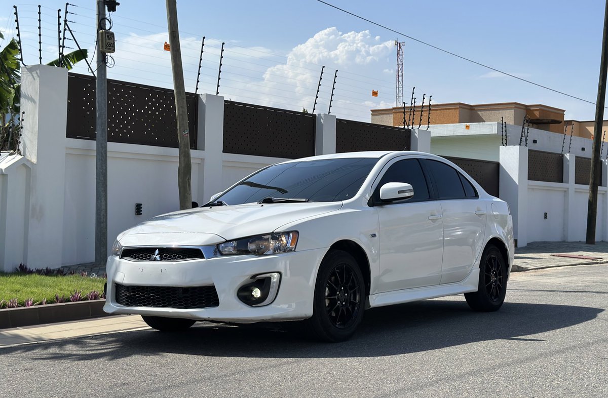 2017 Mitsubishi Lancer 2.OL engine 80k miles Kev start Touchscreen infotainment system Rear View camera Fabric seats Fog lamps Alloy wheels Price - 148k p3 😁 What’s app no in bio #YourCarGuy 🚘🕺🏽