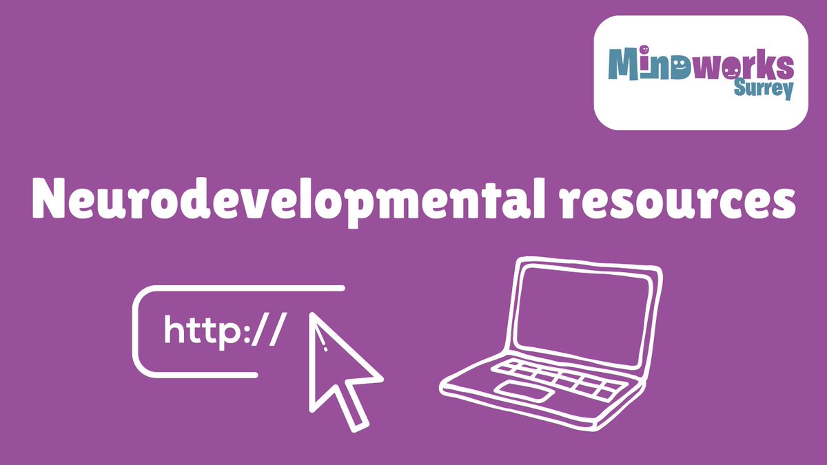 We have a range of materials and resources on our website that can support children and young people who have or have suspected ADHD and ASD. Visit our ND resources page here: buff.ly/3xk0ev4 #Surrey