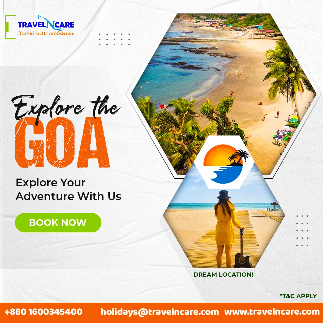 📷 Get ready to embark on an unforgettable journey to paradise – welcome to Goa! 📷📷 From pristine beaches to vibrant culture, here's why Goa should be at the top of your travel bucket list.
#travelncare #holiday #travel #tourism #goatourism