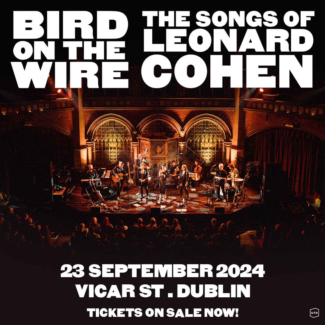 ★ ★ 𝗢𝗡 𝗦𝗔𝗟𝗘 𝗡𝗢𝗪 ★ ★ 🎙️ Bird On The Wire, a unique combination of outstanding singers exploring their own interpretations of the wonderfully rich music and words of Leonard Cohen is coming to the stage, 23rd September 🎶 🎫 Get tickets ~ bit.ly/447PvAf 🎼