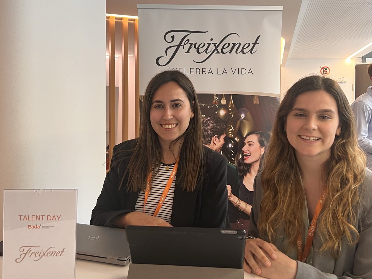 A #GrupFreixenet apostem per l'#EmployerBranding buscant el contacte amb el talent jove. Recentment hem participat a les fires d'ocupació #TalentEAEBcn de @EAE_B_School i la Talent Day de @EADABusiness.