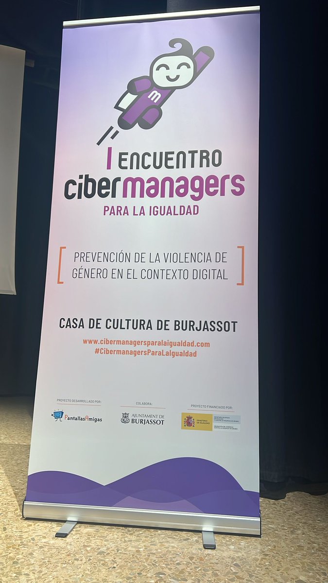 veiem360's tweet photo. Ayer realizamos el streaming del I encuentro cibermanagers para la igualdad, un proyecto desarrollado con la finalidad de prevenir la violencia de género en el contexto digital.

Agradecer al @Ayto_Burjassot su colaboración y a @PantallasAmigas por desarrollar este proyecto. https://t.co/e5svwcX4Jv