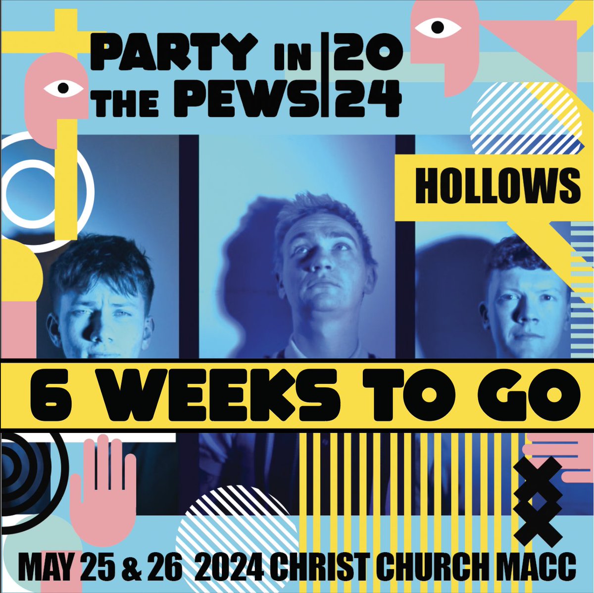 Those @HollowsUk dudes play Party in the Pews end of May. Get tix here: cinemaclive.co.uk/product/PartyI…?