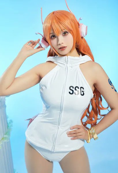 I just received OP Nami Cosplay Costume Egghead White Hooded Vest and Panty with Waist Bag Bracelet from<a href="/tag/throne"class="tags"><span>#throne</span></a><a href="/tag/wishlist"class="tags"><span>#wishlist</span></a>