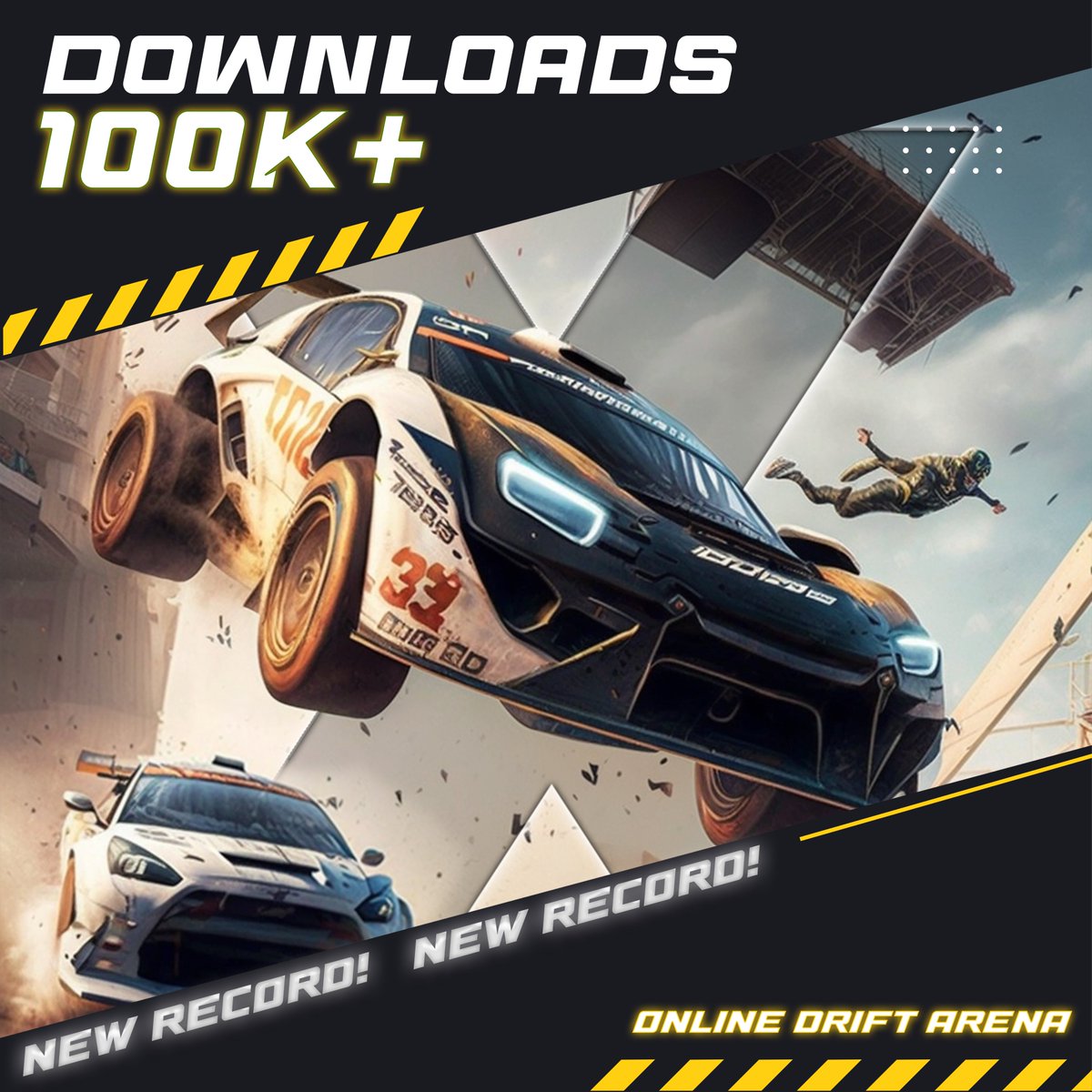 Wow! We've hit a massive milestone with 100k downloads for "Online Drift Arena"!

Lets PLAY Together FREE!
Available on GOOGLE PLAY &amp; APPSTORE

play.google.com/store/apps/dev…

apps.apple.com/tr/app/online-…