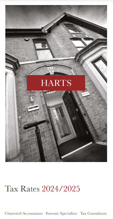 The NEW Harts Tax card for 2024-25 is now available to view and download on our website and includes the latest Income Tax rates and bands, as well as Income Tax Reliefs plus more harts-ltd.com/tax-card-2024-… #taxcard #macclesfield