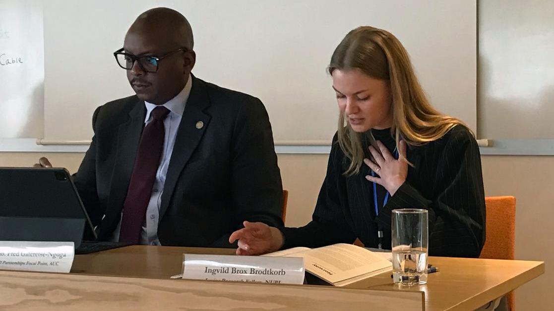 Launch of the report 'A Shared Commitment: African-Nordic Peace and Security Cooperation' this week in Addis Ababa! Download and read here: nupi.no/en/publication…