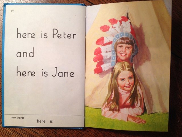 Memories from your school days the Ladybird Books Peter and Jane