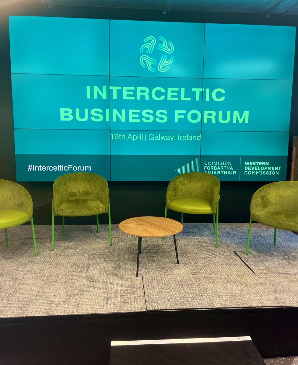 Interceltic Business Forum in Galway ready to go! #intercelticforum